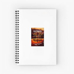 Flames of Redemption Fire Country Notebook