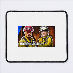 Rural Drama Fire Country Mouse Pads