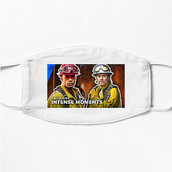 Rural Drama Fire Country Face Masks