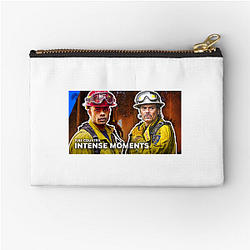Rural Drama Fire Country Zipper Pouches