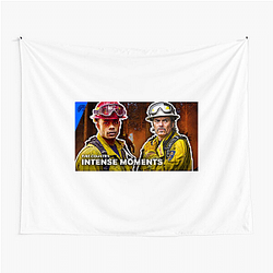 Rural Drama Fire Country Tapestries
