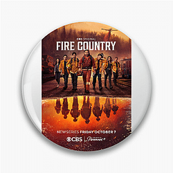 Flames of Redemption Fire Country Pins