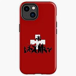 fire force anime logo iPhone Tough Case RB2806