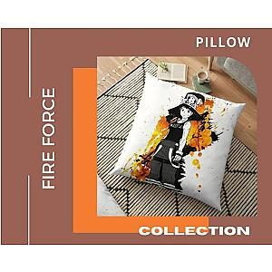 Fire Force Throw Pillow