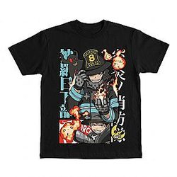 Shinra Anime NTMD1106 Fire Force T-Shirt