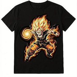Naruto Style PNG Sublimation, Fire Mode DTF Print NTMD1106 Fire Force T-Shirt