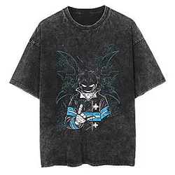 Vintage Style PTTT219 Washed  Fire Force T-Shirt