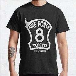 Anime Fire Force 8 Tokyo Classic T-Shirt RB2806