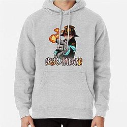 Shinra Kusakabe - Não. Fire Force Capuchinho Pullover RB2806