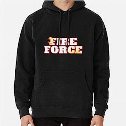 Fire Force Logo| Perfect Gift | Force gift Pullover Hoodie RB2806