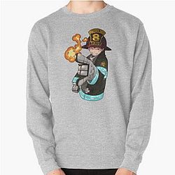 Shinra Kusakabe - Não. Fire Force Pullover Sweatshirt RB2806