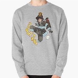 Shinra Kusakabe - Fire Force Pullover Sweatshirt RB2806