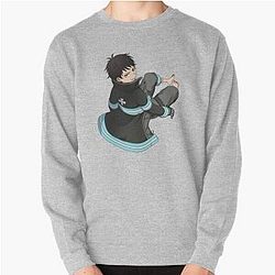 Shinra Kusakabe - Fire Force Pullover Sweatshirt RB2806
