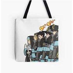Special Force Company 8 - Fire Force All Over Print Tote Bag RB2806