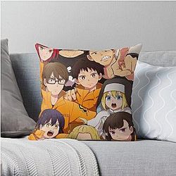 Fire Force Anime Throw Pillow RB2806