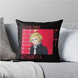 ARTHUR Anime estético // Fire Force Lançar almofada RB2806
