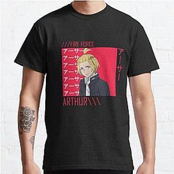 ARTHUR Anime Aesthetic // Fire Force Classic T-Shirt RB2806