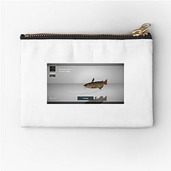 Fishing Planet The Thrill of the Catch Tee Fishing Planet Zipper Pouches