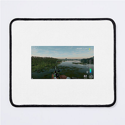 Fishing Planet Cast Your Worries Away Aesthetic Fishing Planet Mouse Pads