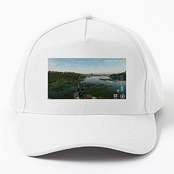 Fishing Planet Cast Your Worries Away Aesthetic Fishing Planet Hats & Caps