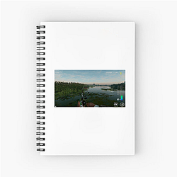 Fishing Planet Cast Your Worries Away Aesthetic Fishing Planet Notebook