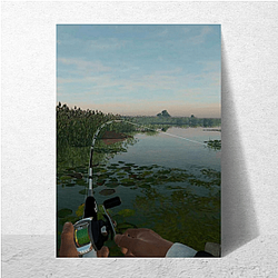 Fishing Planet Cast Your Worries Away Aesthetic Fishing Planet Posters