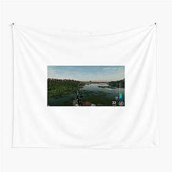 Fishing Planet Cast Your Worries Away Aesthetic Fishing Planet Tapestries