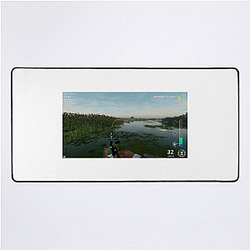 Fishing Planet Cast Your Worries Away Aesthetic Fishing Planet Mouse Pads