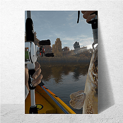 Fishing Planet Reel in the Fun Style Fishing Planet Posters