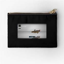 Fishing Planet The Thrill of the Catch Tee Fishing Planet Zipper Pouches
