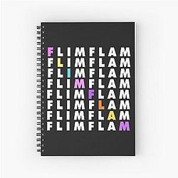 Flim Flam  Spiral Notebook