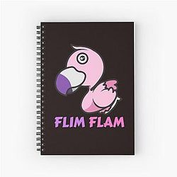 Flim Flam Flim Flam Spiral Notebook