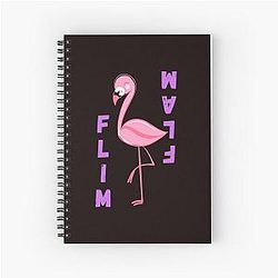 Flim Flam Flim Flam Spiral Notebook