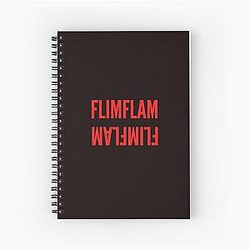 Flim Flam Flim Flam Spiral Notebook