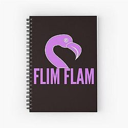 Flim Flam Flim Flam Spiral Notebook
