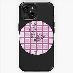 FLIM FLAM Retro FLAMINGO iPhone Tough Case