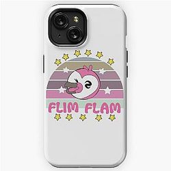 Flim flam flamingo iPhone Tough Case