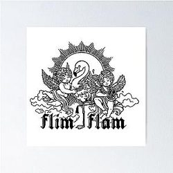 Flim Flam Good Cherub Poster