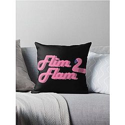 Flim Flam Flamingo Throw Pillow