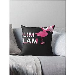 Flim Flam Gift funny Throw Pillow