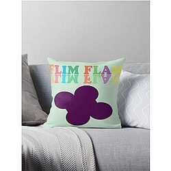 Flim Flam Flim Flam Throw Pillow