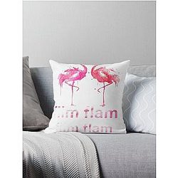 Flim Flam _ funny gift T-Shirt Throw Pillow