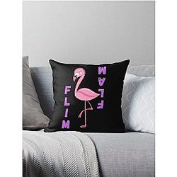 Flim Flam Flim Flam Throw Pillow