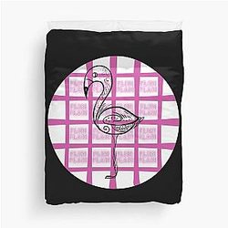 FLIM FLAM Retro FLAMINGO Duvet Cover