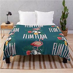 flam Mr Flim Flam  Throw Blanket