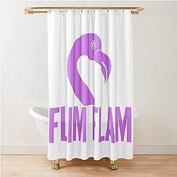 Flim Flam Flim Flam Shower Curtain
