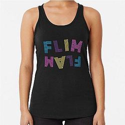 FLIM FLAM FLIMFLAM Racerback Tank Top