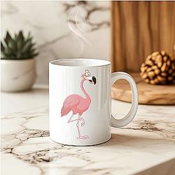 Flamingo - High Energy and Exaggeration Style Flamingo Mugs