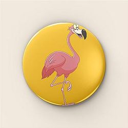 Flamingo - High Energy and Exaggeration Style Flamingo Pins