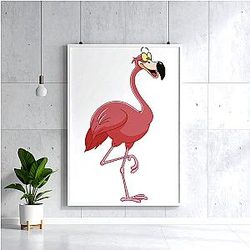 Flamingo - High Energy and Exaggeration Style Flamingo Posters